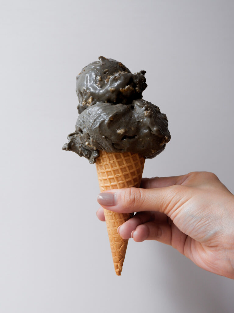 ごま Black Sesame Ice Cream – Poppywinkle Cafe